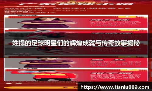 姓提的足球明星们的辉煌成就与传奇故事揭秘